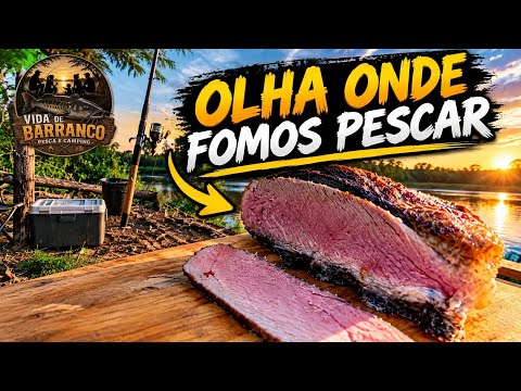 VALE DO TAQUARI, OLHA ONDE FOMOS PESCAR! 🎣🔥