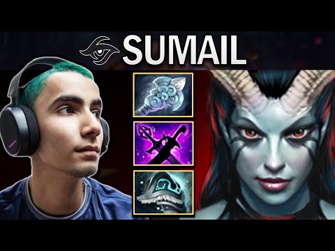 SECRET.SUMAIL QUEEN OF PAIN WITH WINDWALKER - DOTA 2 GAMEPLAY
