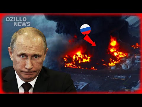 15 MINUTES AGO! Ukraine on Russian Territory! Russian Facility Hit by Airstrike!