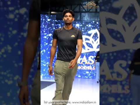 Reshamm kumar solanki Ramp show