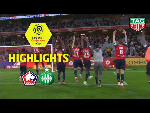 LOSC - AS Saint-Etienne ( 3-1 ) - Highlights - (LOSC - ASSE) / 2018-19