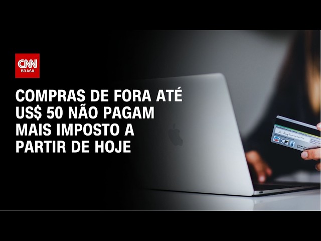 Taxa das blusinhas: MP para compras de até US$ 50 começa nesta quarta (13) | CNN NOVO DIA