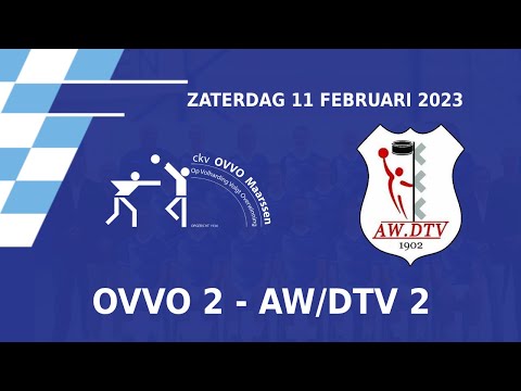 OVVO Maarssen 2 vs AW/DTV 2 | Livestream (11-2-2023)