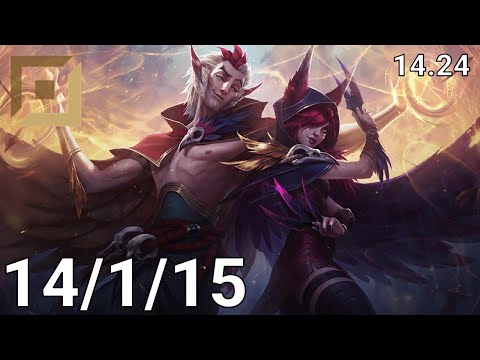 Xayah ADC vs Ezreal - EUW diamond | Patch 14.24