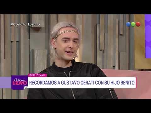 Benito Ceratti on Vero's couch - Cortá por Lozano 2018