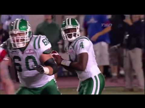 2010-08-06 Saskatchewan Rough Riders vs Montreal Alouettes highlights