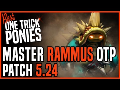 Patch 5.24 Rammus Jungle OTP - Ranked Master KR