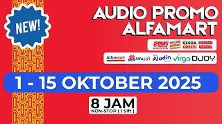 Download lagu AUDIO PROMO ALFAMART 1-15 OKTOBER 2025 - NON STOP 8 JAM mp3