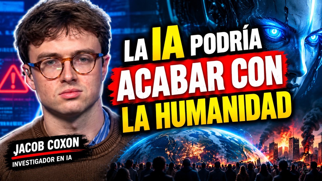 LA ADVERTENCIA DE JACOB COXON DE QUE LA IA PODRÍA ACABAR CON TODA LA HUMANIDAD