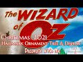 Wizard Of Oz Hallmark Ornament Tree And Display Christmas 2021
