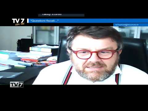 Tv7 con Voi del 26/6/2020 - Questioni fiscali (2 di 3)