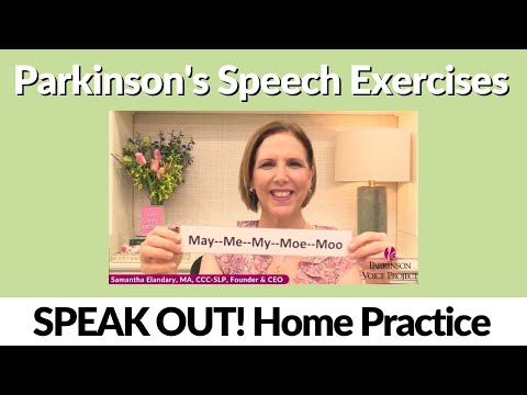 4/15/2024 Parkinson's Speech Exercises: SPEAK OUT! Lesson 3