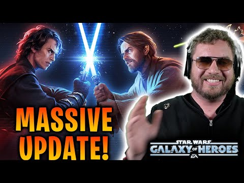 This is a MASSIVE Update for Galaxy of Heroes! New Features and Leviathan Release Coming Soon?