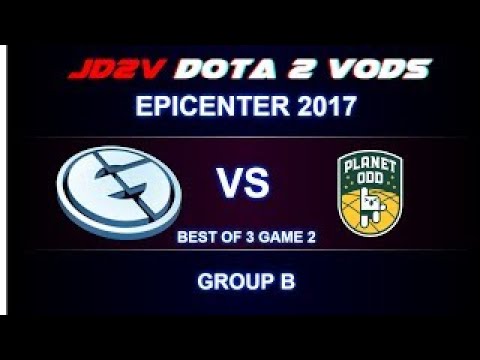 EG vs Planet Odd EPICENTER 2017 Group B Game 2 VOD DOTA 2 / Arteezy Veno / Resolution Anti