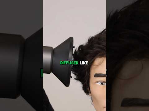 How to Scrunch your Hair with a Diffuser