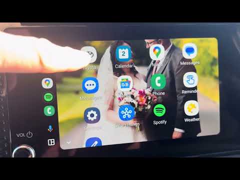 Connecting wireless Android Auto in a Toyota