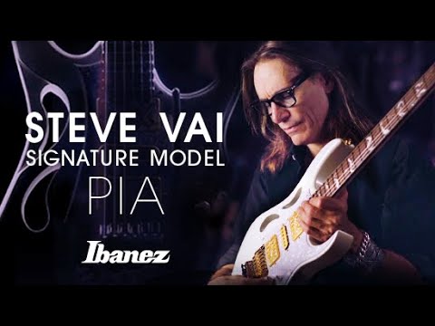 Ibanez Steve Vai Signature PIA3761 6-String Electric Guitar (Right-Handed, Onyx Black)