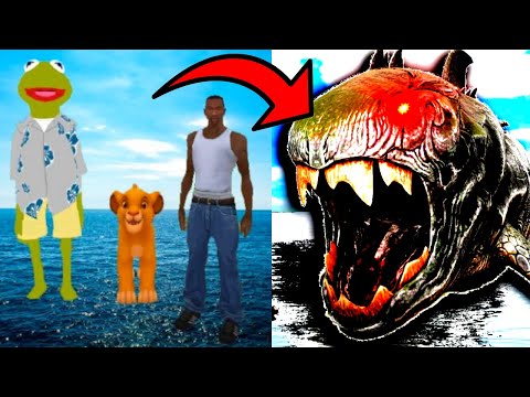 TERRIFYING OCEAN DEMON NEXTBOT! - Garry's mod sandbox