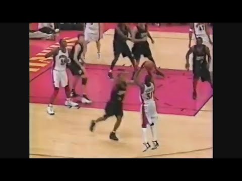 Jason Terry 20 Points 9 Ast Vs. 76ers, 99-00.