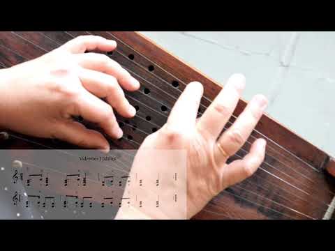 Metodiskais materiāls "Etnogrāfiskās kokles spēles repertuāra papildināšana" - Vidzemes tūdaliņš