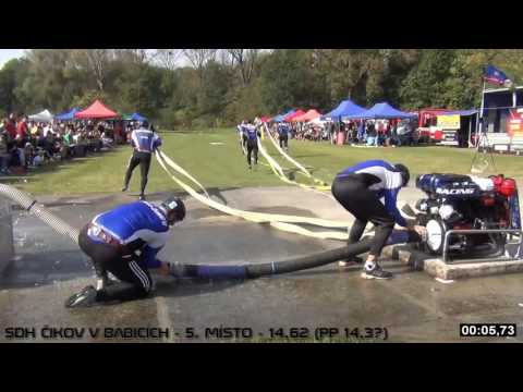 SDH Čikov v Babicích 1.10.2016 - 5.místo - 14,61 (PP 14,31)
