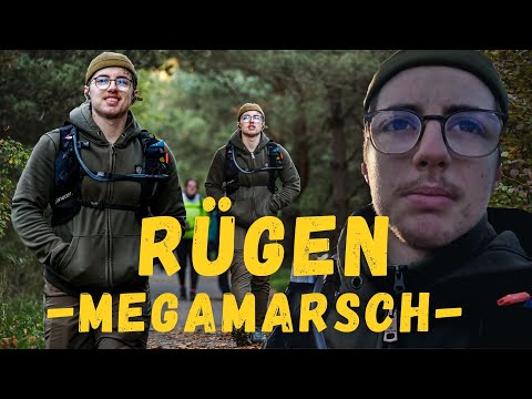 100 km zu Fuß – klingt leicht. Ist es nicht. - Megamarsch Rügen