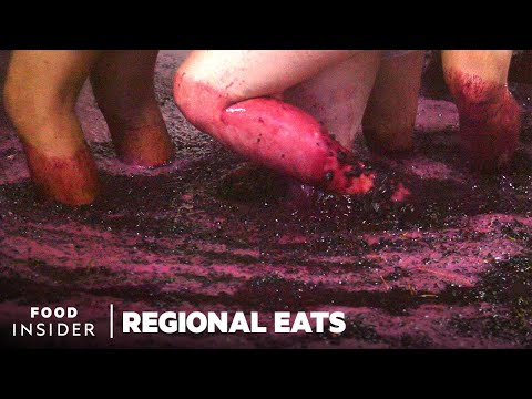 How Portuguese Port Wine Is Made In The Douro Valley | Regional Eats