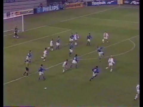 AJAX AMSTERDAM - AUXERRE-1-2     (TOUS LES BUTS ET RESUME : LIGUE DES CHAMPIONS 1996-1997)