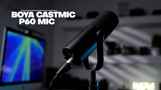 Best Budget Podcast Mic That Looks Like a Shure SM7B Dynamic Vocal Microphone? Boya Castmic P60