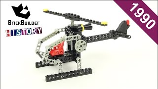 YouTube thumbnail: Lego Technic 8825 Night Chopper - 1990 - BrickBuilder History