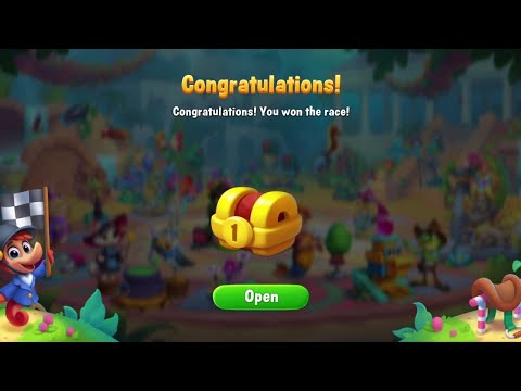 @Fishdom Win Strikes Level 7715 - 7734, Win Underwater Race. Got Rewards.