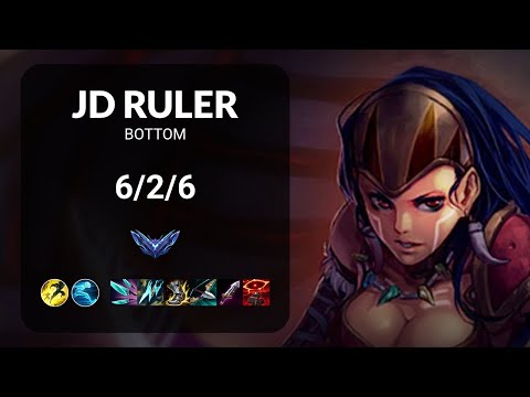 JD Ruler Sivir vs Ezreal BOTTOM - KR DIAMOND Patch 13.14