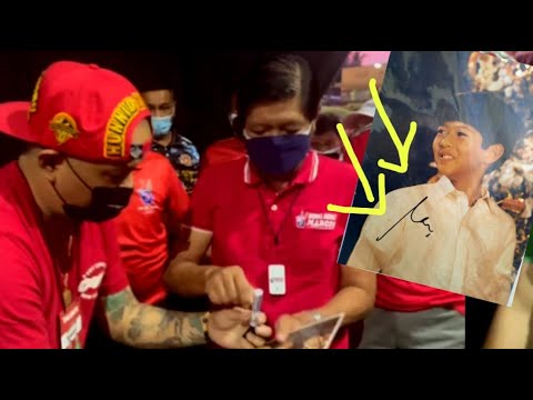 The Filipino Picker ep  12 - The Bong Bong Marcos Autographed vintage photo