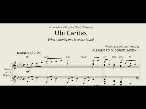 Ubi Caritas - Alejandro D. Consolacion II