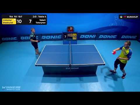 18:50 Liubomyr Sheshurak  - Valerii Tatarynov 25.07.2023 TT Euro.Cup Ukraine  Star. TABLE 4