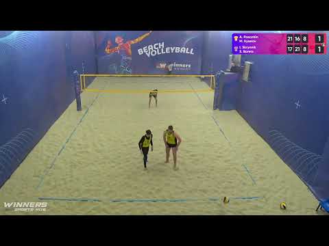 12:15 A. Pasazhin / M. Kyselov - I. Skrynnik / S. Borets 13.02.2023 | Winners Beach Volleyball