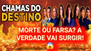 Morte e exumação trazem revelações chocantes em chamas do destino novela da record