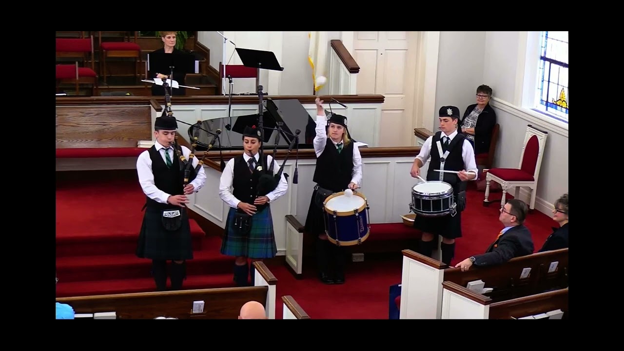 Promotional video thumbnail 5 for Bagpiper Noah, Courtney, Mini Pipe Band