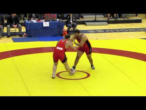 CIS Championships 2012: 130 kg Bronze Greg Rossy vs. CJ Thoms