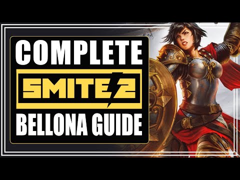 SMITE 2 BELLONA GUIDE | How to play - Where to play - What to build