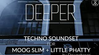 Video thumbnail for Deeper Techno Soundset for Moog Slim + Little Phatty - Deep/Minimal/Melodic Techno Patches 2021 by Kulshan Studios
