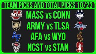 College Football Picks Today 10/23/26 CFB NCAAF Week 8 Picks & Predictions (2/2)