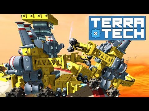 Terra Tech Gameplay German Campaign Mode - Maschine frisst Maschine