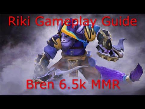 Dota 2 Riki Guide: 6.5K MMR - INCREASE MMR EASILY - Riki Pro Carry Guide