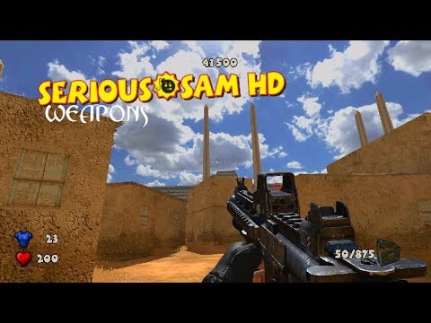 SERIOUS SAM FUSION 2017 - SERIOUS SAM 3 WEAPONS