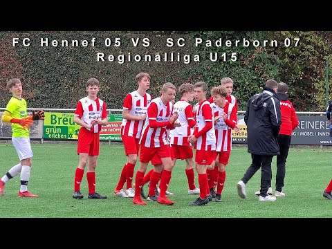 FC Hennef U15 | Spiel gegen SC Paderborn 07 U15 | Regionalliga | 20.11.2021