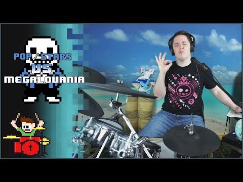 POP/STARS vs. MEGALOVANIA ON DRUMS!