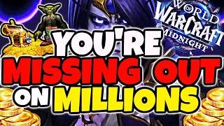 You Are Missing Out on FREE GOLD Every Day in Midnight WoW...