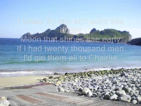 O'er the water to Chairlie (with lyrics)