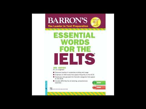 Unit 5 Track 14 to Track 16 | Essential words for the IELTS